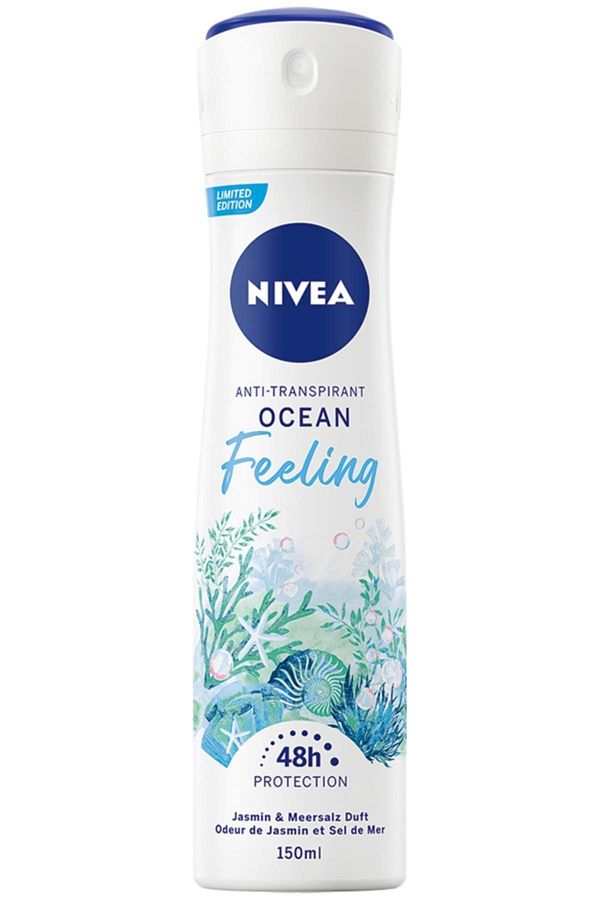 Kadın Sprey Deodorant Ocean Feeling,48 Saat Deodorant Koruması,150ml