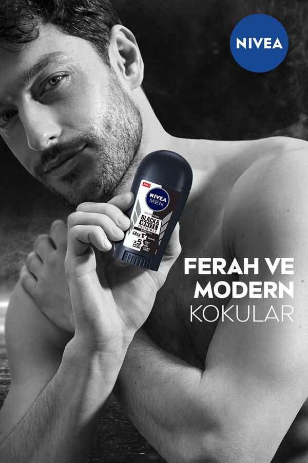 Men Erkek Stick Deodorant Black&white Invisible Power,48 Saat Anti-perspirant Koruma,40 Ml_2