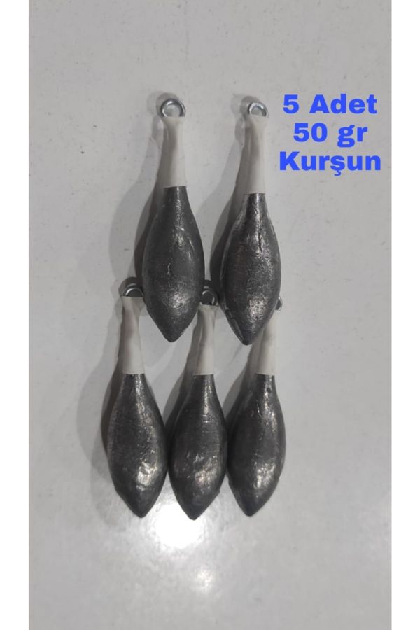 Uzak Mesafe Italyan Kalıp Surf Kurşunu 50 Gr 5'li_0