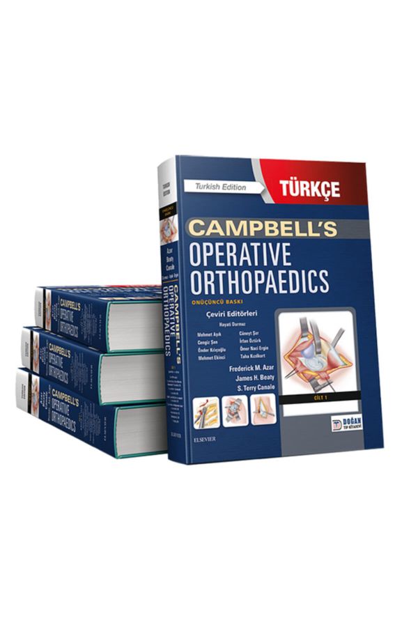 2020 Campbell's Operative Orthopaedics 4 Cilt Türkçe