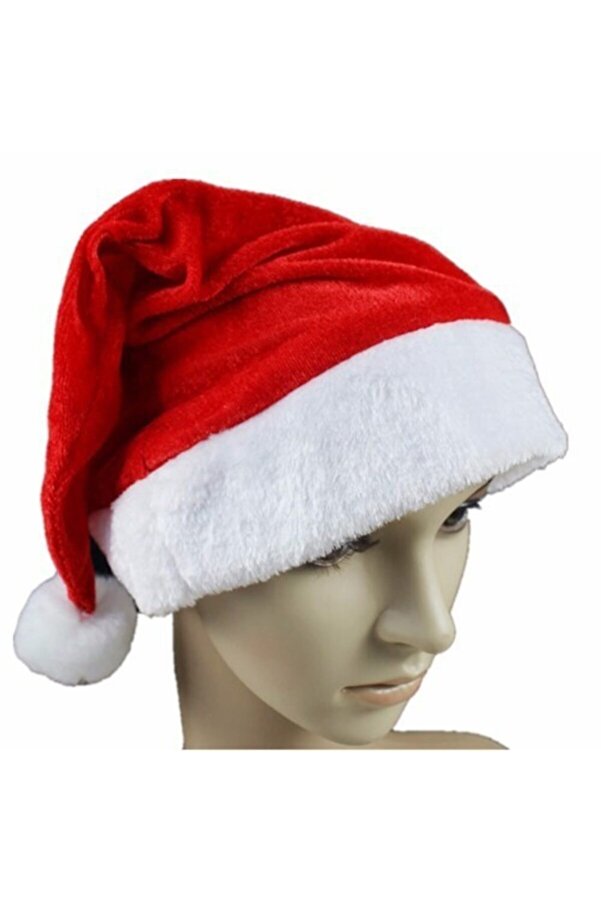 Noel Baba Polar Şapka 40 Cm