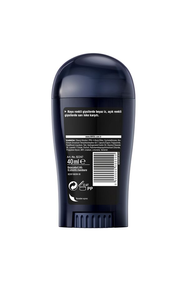 Men Erkek Stick Deodorant Black&white Invisible Power,48 Saat Anti-perspirant Koruma,40 Ml_1