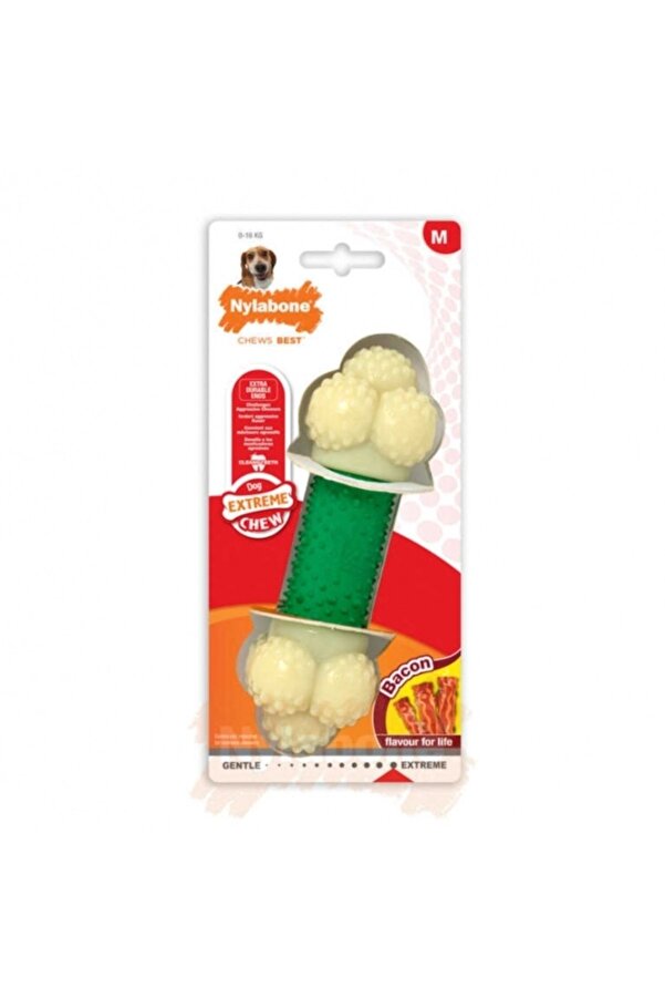 Ec Double Action Domuz Pastırması Aromalı Köpek Çiğneme Kemiği M