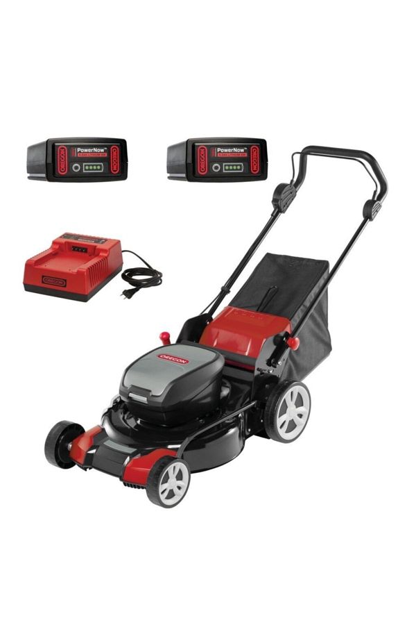 Lm400 2 X 4.0 Ah Akülü Çim Biçme Makinesi + C750 Şarj Cihazı
