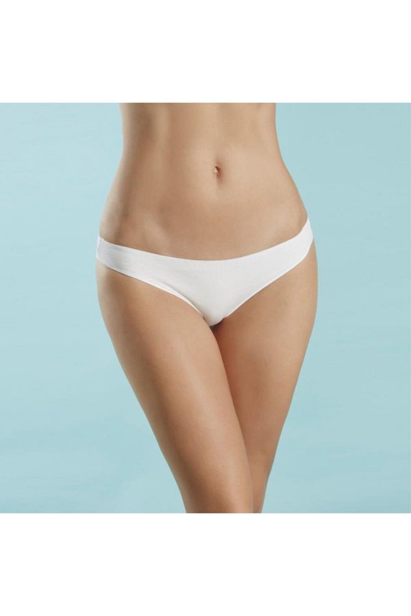 5150 Kadın Izsiz Düşük Bel Slip 5 Li Siyah-beyaz-ten