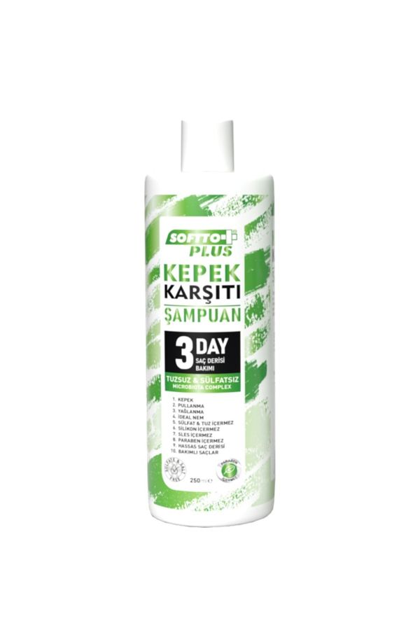 Tuzsuz & Sülfatsız Kepek Karşıtı Şampuanı 250 Ml.