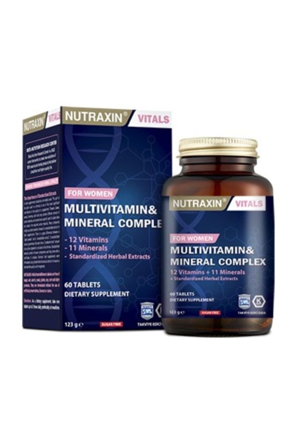 Multivitamin Mineral Complex 60 Tablet Kadınlara Özel