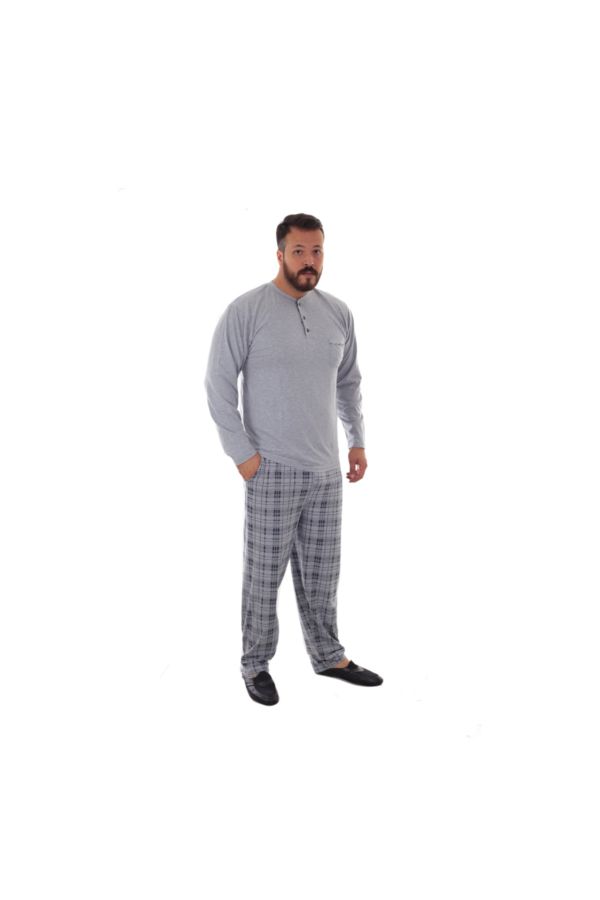 Erkek Uzun Kol Pijama Takımı 7107