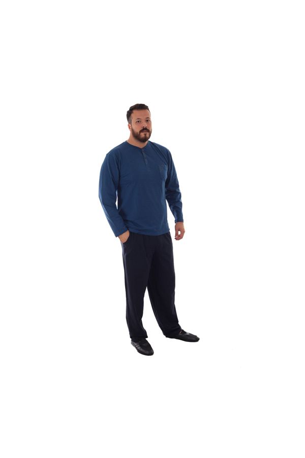 Erkek Uzun Kol Pijama Takımı 7023