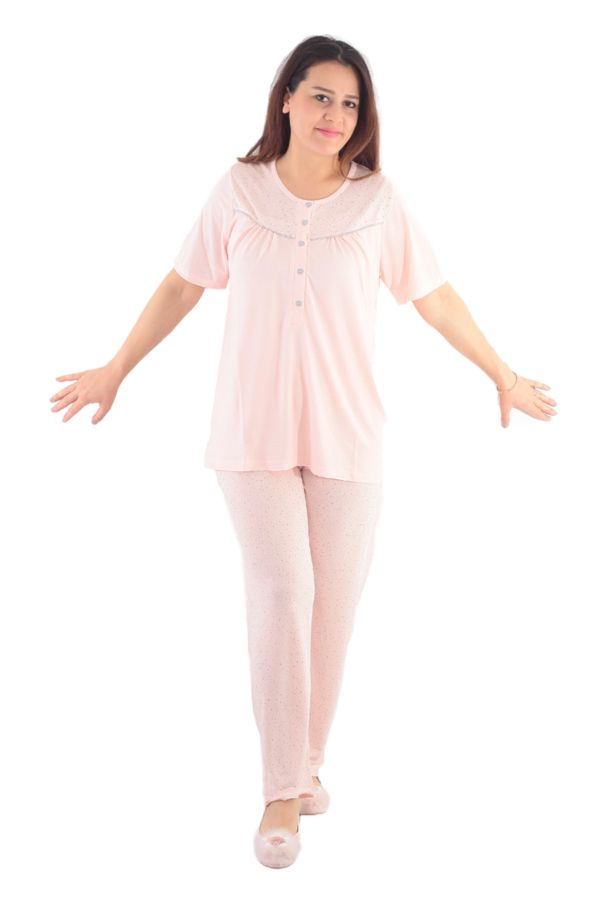 Kadın Kısa Kol Pijama Takımı 21 24088