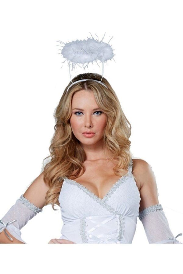 2 Adet Beyaz Tüylü Melek Haresi Tacı Hare Taç Tüylü Bekarlığa Veda Tacı Bride To Be Çocuk Yetişkin_2