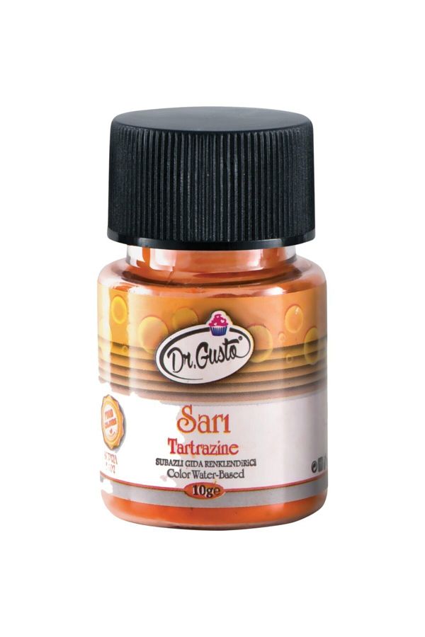 Gıda Dr Gusto Su Bazlı Toz Boya Sarı 75 gr Cakes&Party