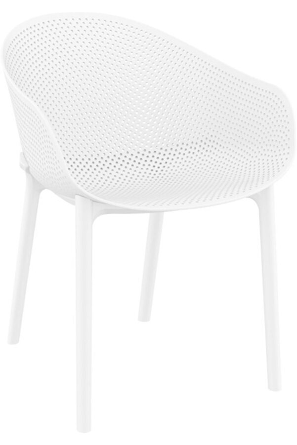 Sky Sandalye Beyaz Form Outdoor