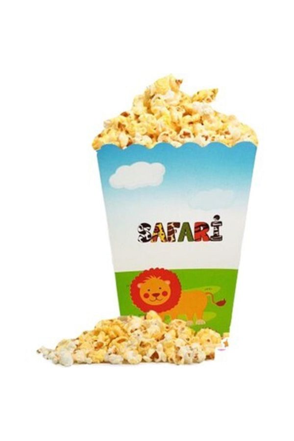 8 Adet Sevimli Hayvanlar Safari Mısır Kutusu