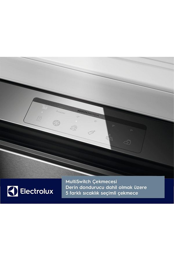 Electrolux Llı9vf54x0 4 Kapılı 681 lt Gardırop Tipi Su Ve Buz Pınarlı Wi-fi Buzdolabı - Görsel 3