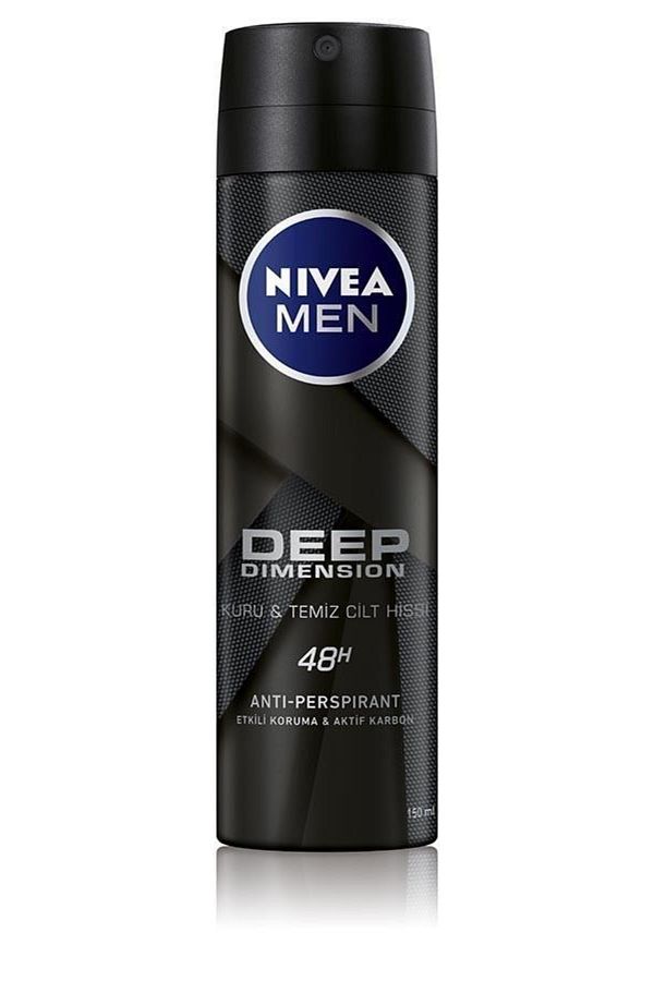 Men Erkek Sprey Deodorant Deep Dimension 150ml,48 Saat Anti-perspirant Koruma_1