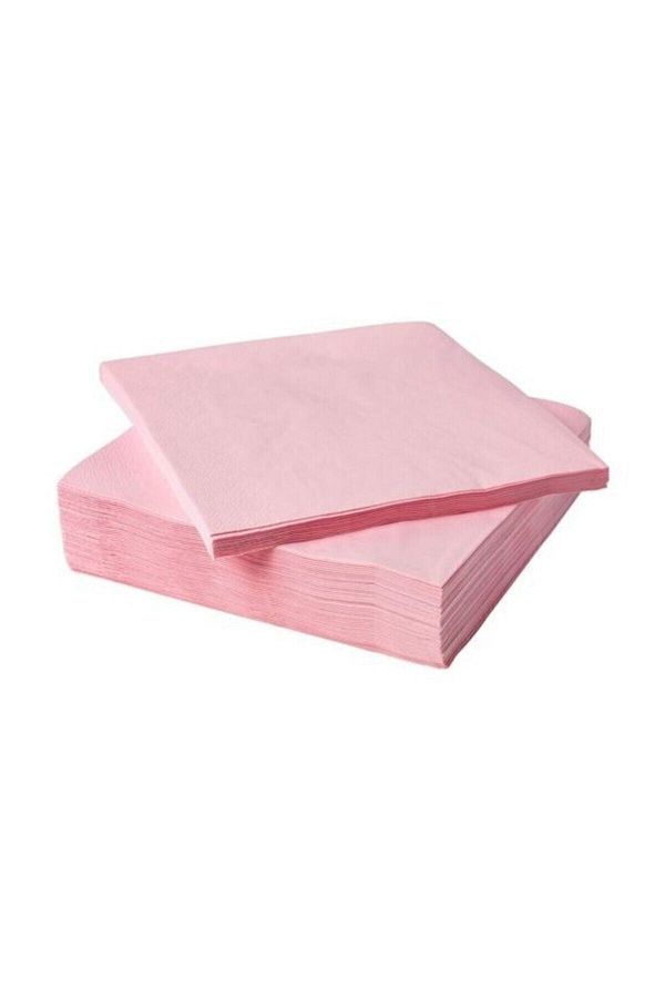 Pembe Kağıt Peçete 20 Adet 33x33 Cm