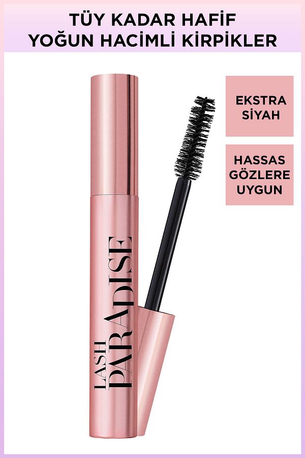 Lash Paradise Intense Black Ekstra Siyah Maskara