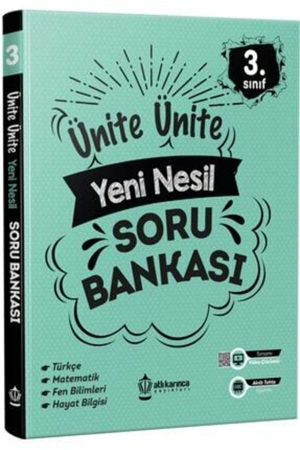 3.sınıf Ünite Ünite Yeni Nesil Soru Bankası