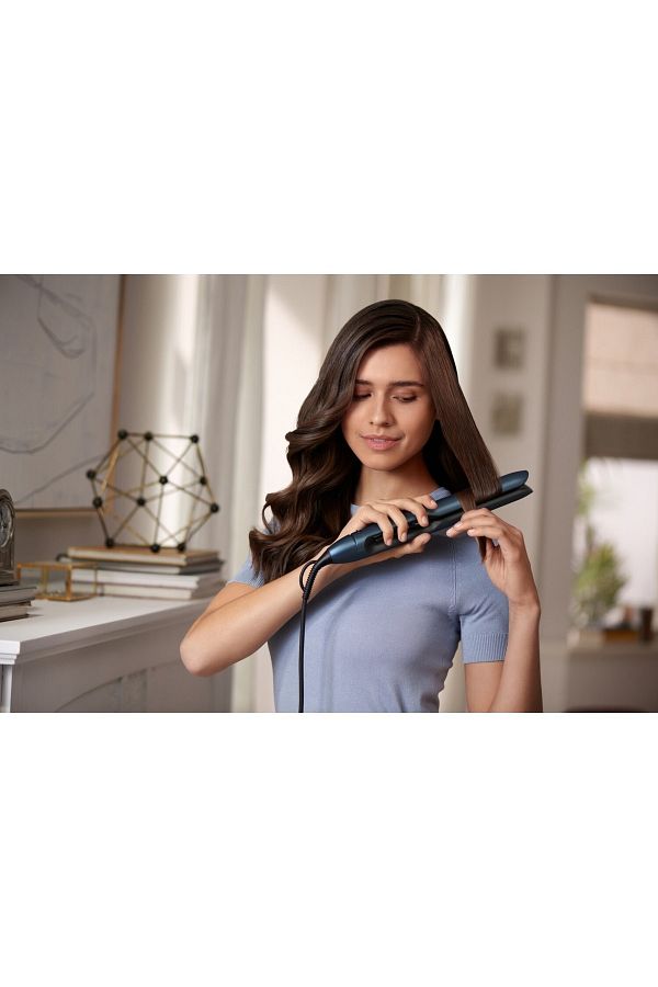 Philips Saç Düzleştirici - Yeni Seri - Argan Yağlı Seramik Plaka - Görsel 4