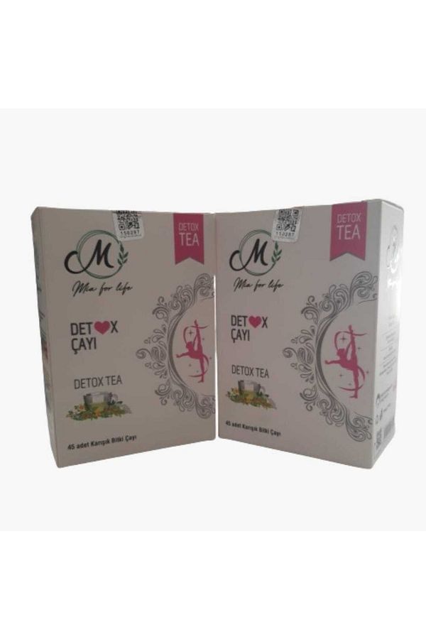 Detox Karışık Bitki Çayı 45 Süzen Poşet * 2 Adet (2 Aylık)