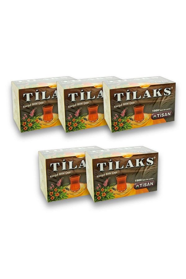 Tilaks Karışık Bitki Çayı (20 SÜZEN POŞET) X 5 Adet