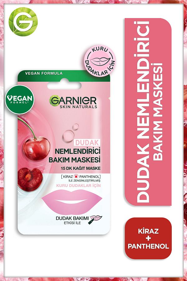 Dudak Nemlendirici Bakım Maskesi