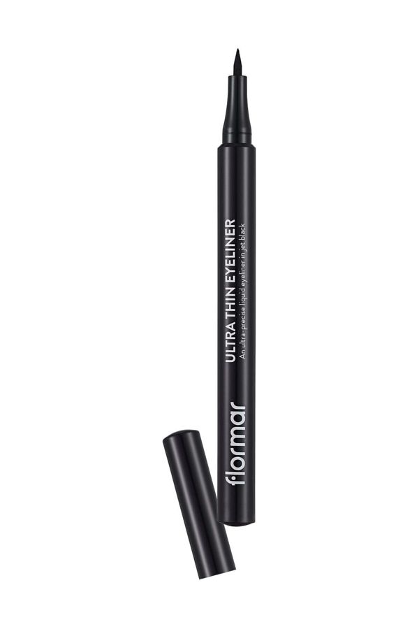 Ultra İnce Uçlu Likit Kalem Eyeliner (Siyah) - Ultra Thin Eyeliner - 001 Black - 8690604478491