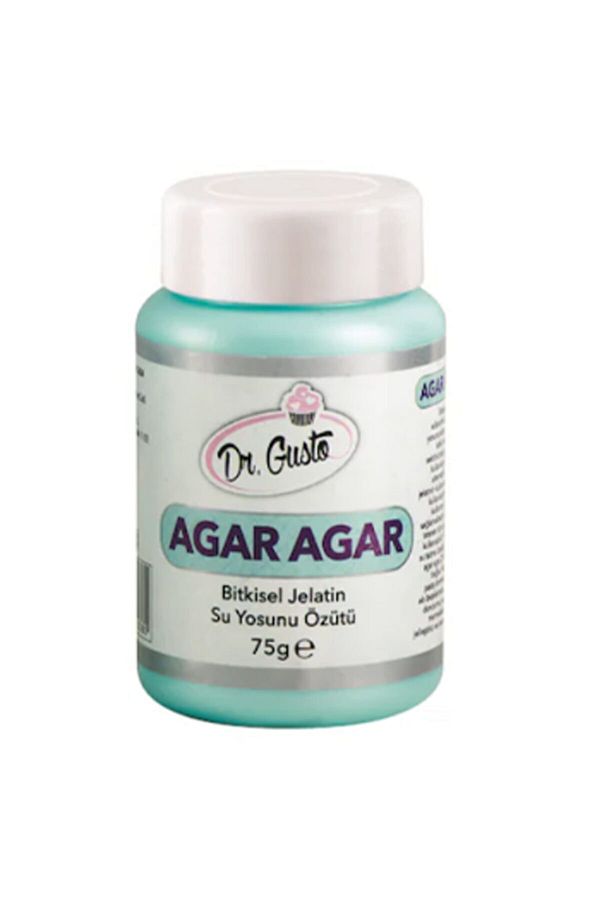 Agar Agar Bitkisel Jelatin Su Yosunu Özütü 75 gr