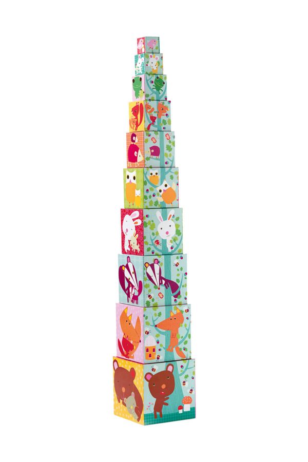 10 Cubes Forest Blocks  Ormanda Yaşam_1