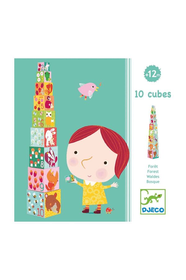 10 Cubes Forest Blocks  Ormanda Yaşam_2