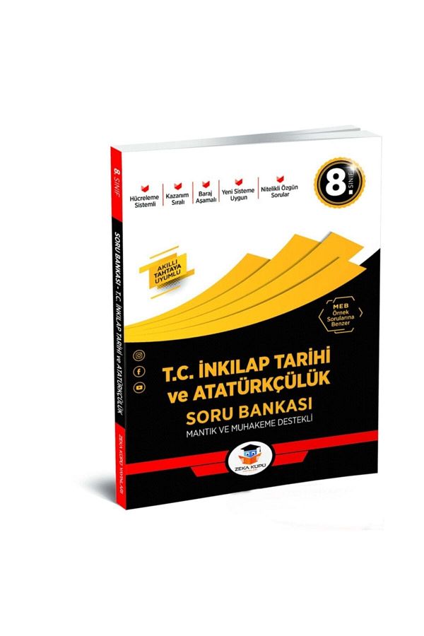 8. Sınıf Inkılap Soru Bankası Zeka Küpü Kitap Dagıtım