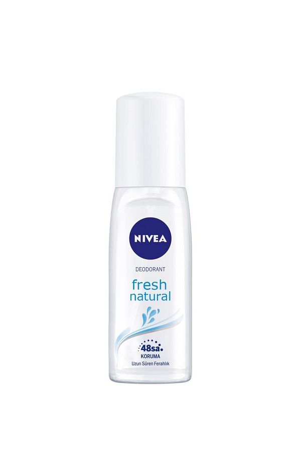 Kadın Pump Sprey Deodorant Fresh Natural 48 Saat Deodorant Koruması 75ml