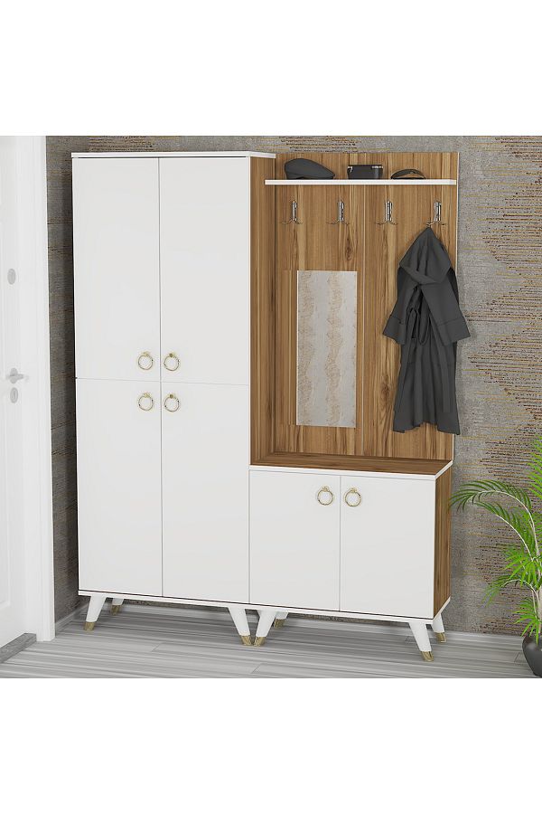 Sonia-5-4 Sn02 Ayakkabılık Vestiyer Portmanto