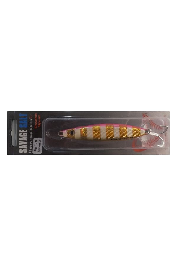 Psycho Sprat 45 Gr 80 Mm Suni Yem - Gold Pink Zebra