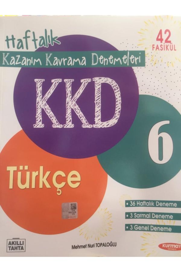 Kazanım Kavrama Denemeleri 6 Türkçe 42 Fasikül