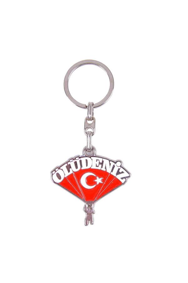 Fethiye Temalı Metal Kabartma Anahtarlık 4 Nolu Tasarım