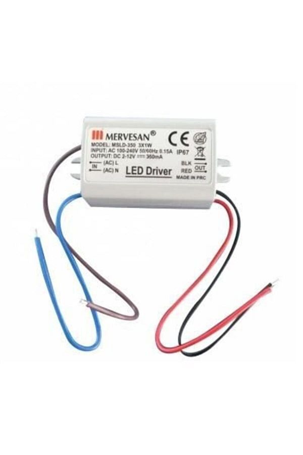 Led Trafosu 2v-12v Dc 350ma