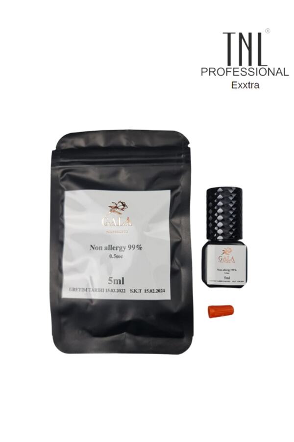 Tnl Exxtra Ipek Kirpik Yapıştırıcısı Nonalergy 0.5 Saniye 5 ml %99 Oranında Alerjen Madde Içermez