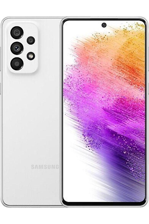 Samsung Galaxy A73 128 GB Beyaz Cep Telefonu (Samsung Türkiye Garantili)