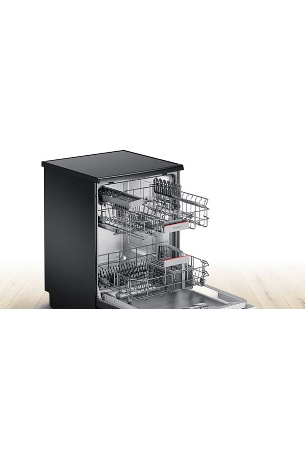 Bosch Sms4ıkc60t D Enerji Sınıfı 6 Program 13 Kişilik Bulaşık Makinesi Siyah Inox 1220971 - Görsel 5