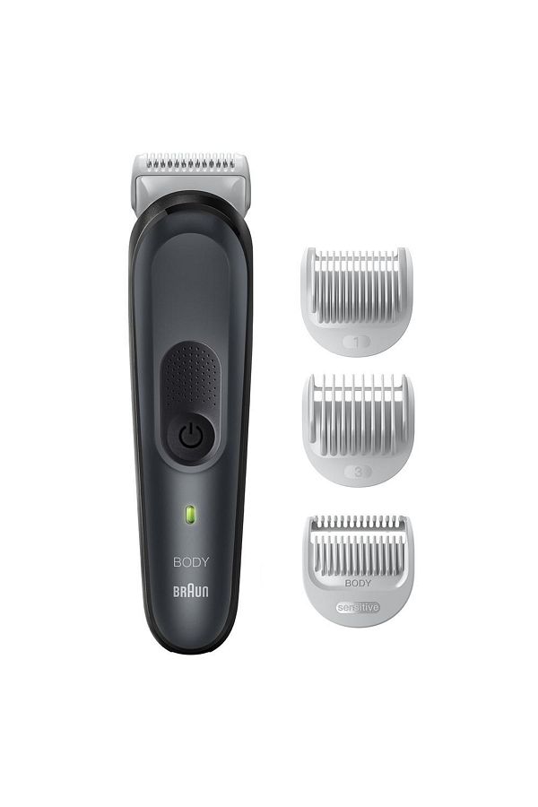 BodyGroomer 3 BG 3340 SkinShield Teknolojisi 3 Ek Parçalı Vücut Bakım Seti Gencerler