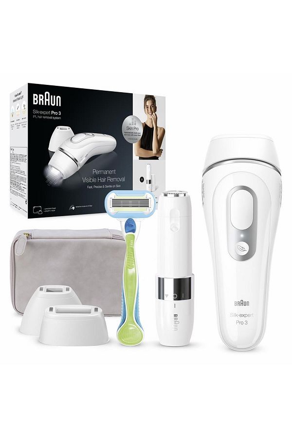 Braun Silk Expert Pro 3 PL3139 300.000 Atımlı, 2 Başlıklı Yeni Nesil IPL + FS1000 + Seyahat Çantası - Görsel 7