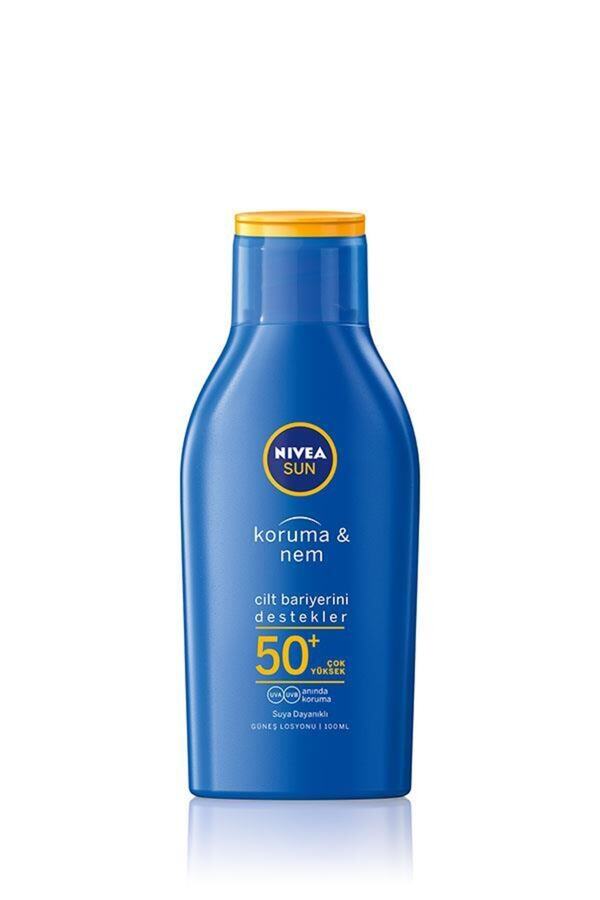 Sun Spf 50+ Seyahat Boyu Koruma &nem Güneş Kremi 100ml,çok Yüksek Güneş Koruyucu_1