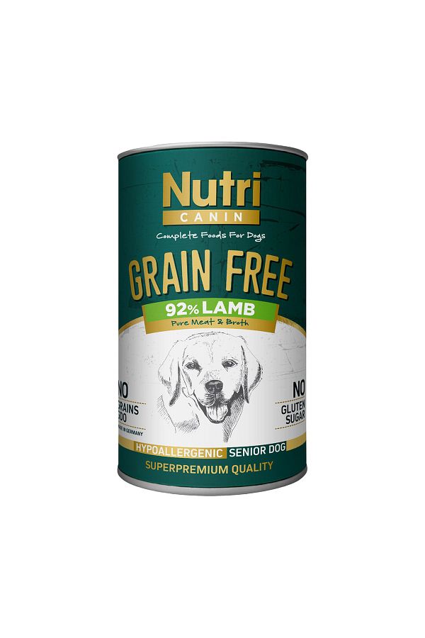 Tahılsız Senior Kuzu Etli Köpek Konservesi (400 GR X 6)