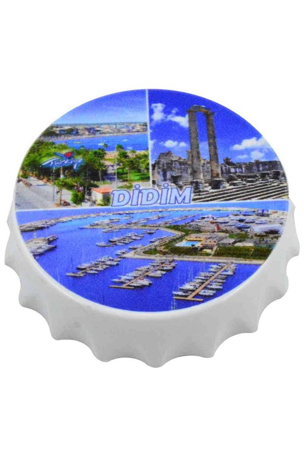 Didim Temalı Uv Baskılı Küçük Kapak Açacak Magnet 58x15 Mm 3 Nolu Tasarım Myros