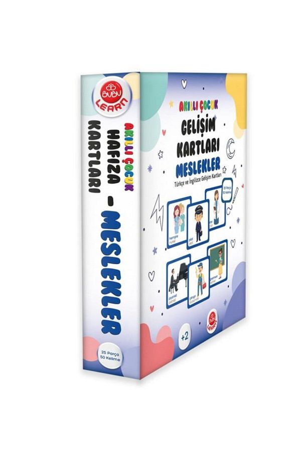 Bu-bu Akıllı Çocuk Gelişim Kartları Meslekler Sönmez Kitap Kırtasiye