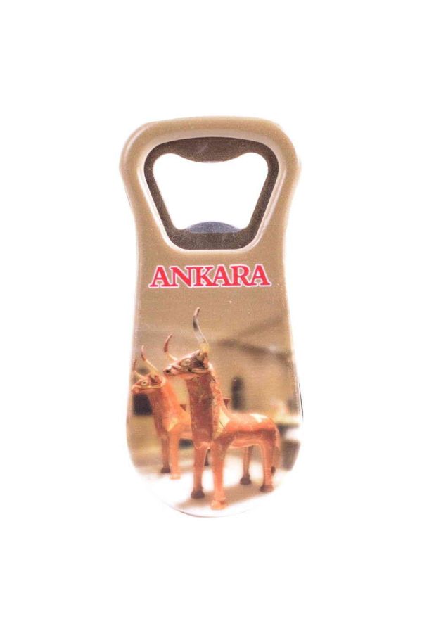 Ankara Temalı Uv Baskılı Açacak Magnet 95x43 Mm 5 Nolu Tasarım