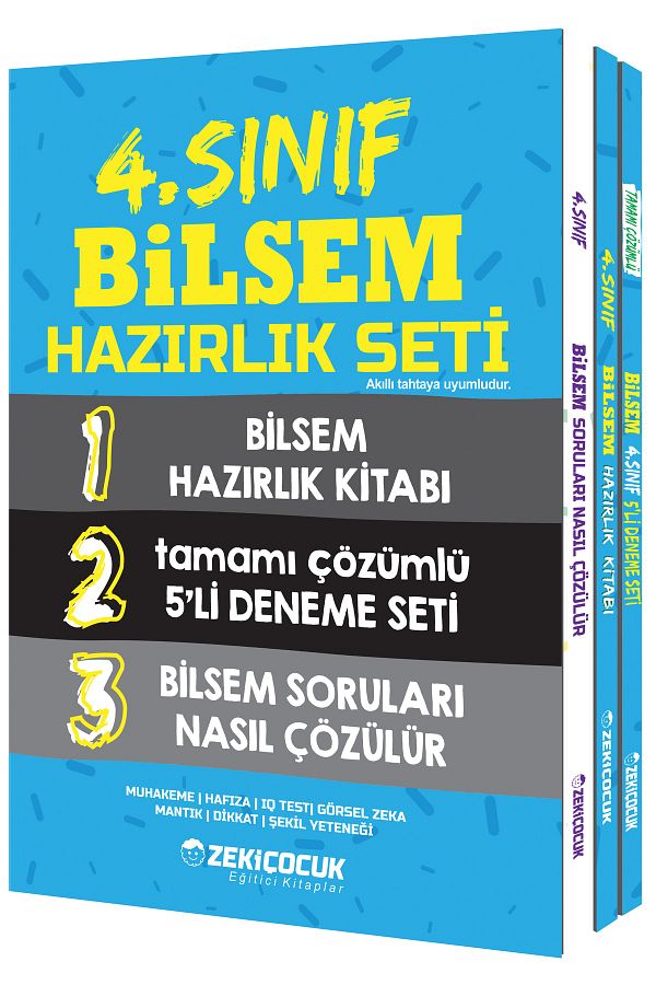 Bilsem 4, Sınıf Hazırlık Seti 3 Kitap