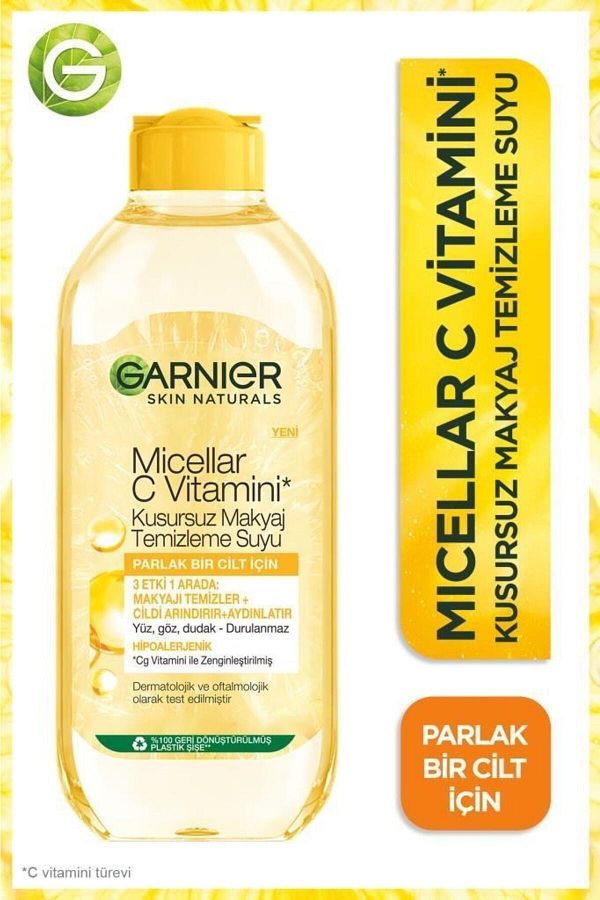 Micellar C Vitamini Kusursuz Makyaj Temizleme Suyu 400ml
